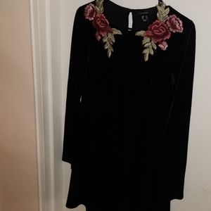 Black Velvet party dress